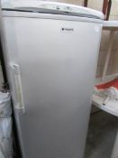 A Hotpoint upright freezer