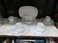20 pieces of Denby Rhapsody dinner and tea ware