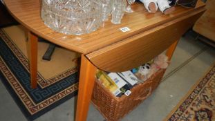 A drop leaf table