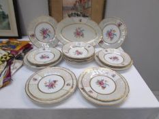 Approximately 19 pieces of Czechoslovakian lustre ware