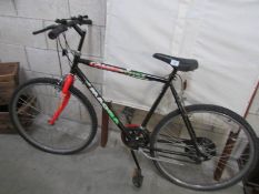 A mountain bike