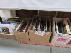 4 boxes of books
