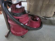 An industrial type vacuum cleaner