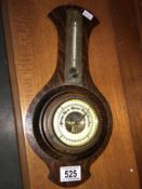 An oak barometer