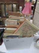 A box of old maps