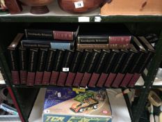 20 volumes of Encyclopaedia Britannica