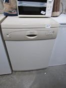 A Hotpoint dishwasher