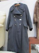 A military great coat