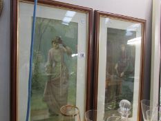 A pair of early N Bowkett prints