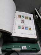 3 folders of German postage stamps