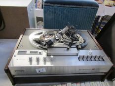 A Philip's reel to reel tape recorder