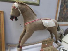 An old rocking horse