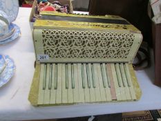 A piano accordion