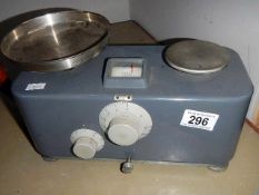 A set of bank scales