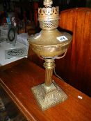 An old Victorian oil Lamp
