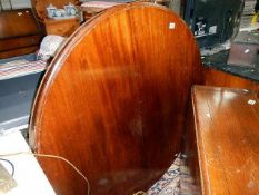 A Victorian mahogany table top