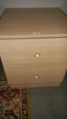 A 2 drawer chest