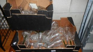 2 boxes of drinking glasses