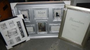 A quantity of new picture frames