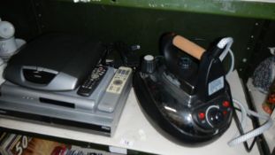 A quantity of electric items including a steam generator items,