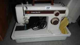 A Fisher sewing machine