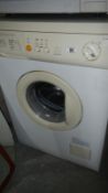 A Zanussi front loading washing machine