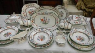 A Spode Chinese Rose tea/dinner service