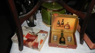 Drinks related: a Hine Cognac miniature gift set,