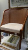A Willis and Gambier Lille bedroom chair
