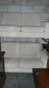 2 matching 2 seater settees