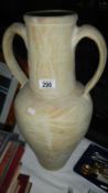 An old double handled vase