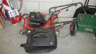 A Mounfield Laser petrol mower