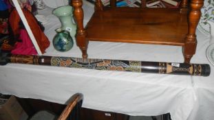 A didgeridoo