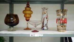 A quantity of vases etc.