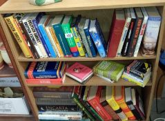 A quantity of reference books & novels