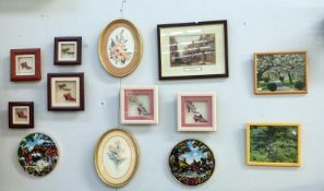 A quantity of framed & glazed pictures