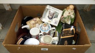 A quantity of miscellaneous items including teapots, ashtrays & jugs etc.