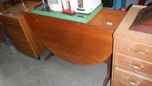 A gateleg table