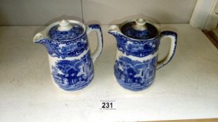 A pair of George Jones & Sons coffee pots