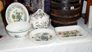 5 good pieces of Port Meirion Botanic Gardens including large tureen
