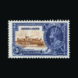 Sierra Leone : (SG 182c) 1935 Silver Jubilee 3d brown and blue fresh m.m. Cat £150 (image available)