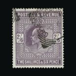 Great Britain - KEVII : (SG 260) 1902-10 DLR 2s6d lilac, centred slightly to right, expertised (