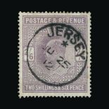 Great Britain - KEVII : (SG 315) 1911-13 SH 2s6d dull greyish purple, slight rubbing at top, neat