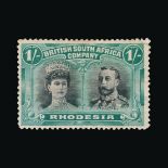 Rhodesia : Double Heads - Basic set to 1s m.m. Minimum cat value £660 (12) Cat £660 (image