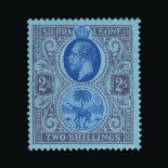 Sierra Leone : (SG 144w) 1921-27 Script inverted 2s blue and dull purple/blue fresh m.m. Cat £190 (