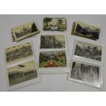 3 small albums of 20thC French & Italian Postcards & bundle of similar postcards