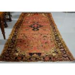 Persian Hand Woven Hamadan Lori Village Rug 3m by 1.66cm