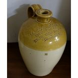 Stoneware Whiskey Jar, stamped “Fanning, Roscrea”, 12”h, very good condition