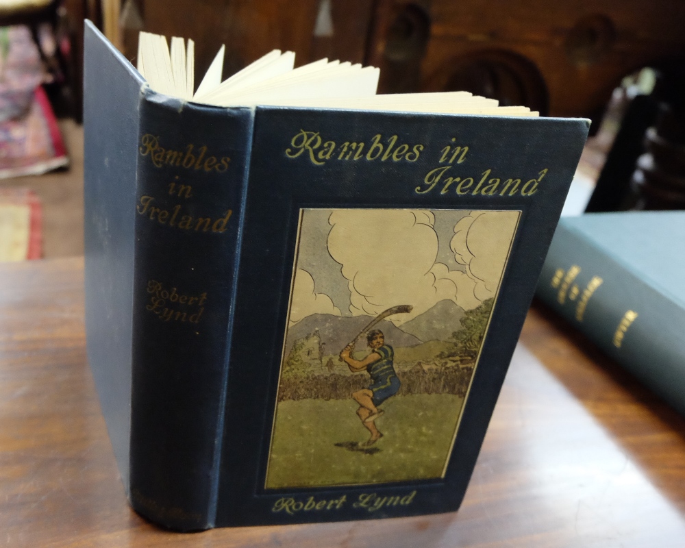 Robert Lynd, Rambles in Ireland, 1912, 1st edition, illustrated in colour by Jack B. Yeats and other