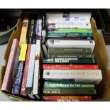 Box of modern hardback Novels – of equine interest etc
